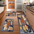 thumbnail image 2 of Floral Kitchen Rugs Sets of 3, Non Slip Kitchen Rugs and Mats Washable Farmhouse Kitchen Rugs Floral Kitchen Floor Mat Carpet Runner Rugs for Hallway Laundry Room, 2 of 12
