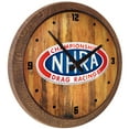 thumbnail image 2 of NHRA Championship Racing 20.25" Faux Barrel Top Clock, 2 of 5