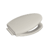 Centoco 1700SC-001 Elongated Plastic Toilet Seat with Safety Close, White