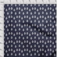 thumbnail image 3 of oneOone Cotton Poplin Fabric Leaves Block Printed Craft Fabric BTY 42 Inch Wide, 3 of 4