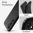 thumbnail image 4 of JETech Slim Fit Case for Samsung Galaxy A34 6.6-Inch, Soft TPU Thin Protective Phone Cover with Matte Finish, Shockproof (Black), 4 of 6