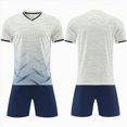 thumbnail image 2 of KPOPLK Boys Clothes Athletic 2-Piece Outfit Clothing Set Short Sleeve Shirt Tee & Shorts for Kids 1-13 Years Size 7-8 Years,Beige, 2 of 4