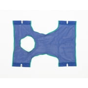 Invacare Standard Sling with Commode Opening for Patient Lifts, Mesh Fabric, 9047