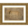 thumbnail image 1 of Murdock, Ramona 32x23 Gold Ornate Wood Framed with Double Matting Museum Art Print Titled - Queen, 1 of 4