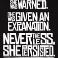 thumbnail image 3 of CafePress - Nevertheless, She Persisted. T Shirt - Women's Traditional Fit Dark T-Shirt, 3 of 4