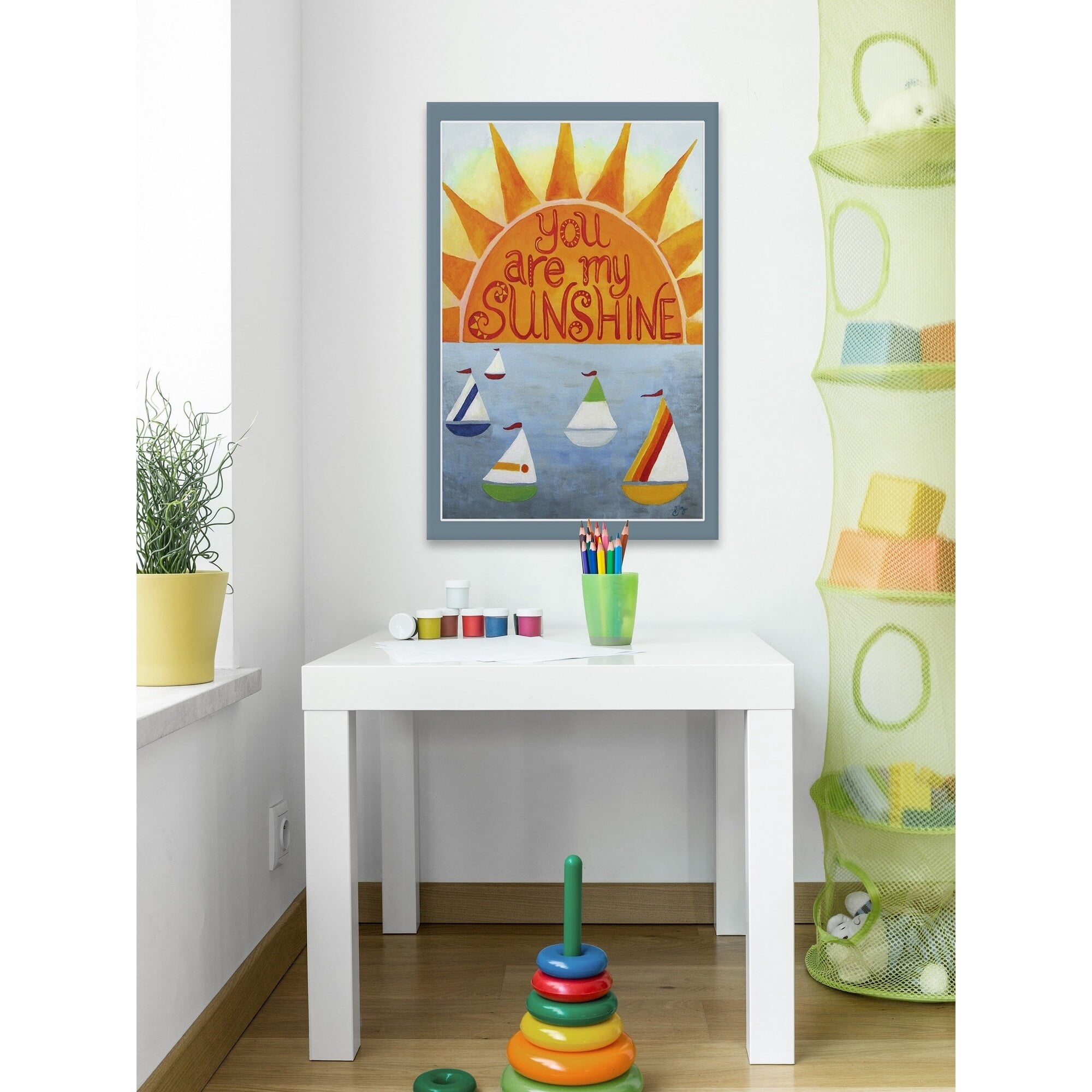 Marmont Hill Sunshine Sailboats II by Nicola Joyner Canvas Wall Art