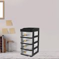 thumbnail image 3 of VERDANVERSE Desktop Drawer Box Organizer Black PP 1Set for Study and Classroom Use, 3 of 8