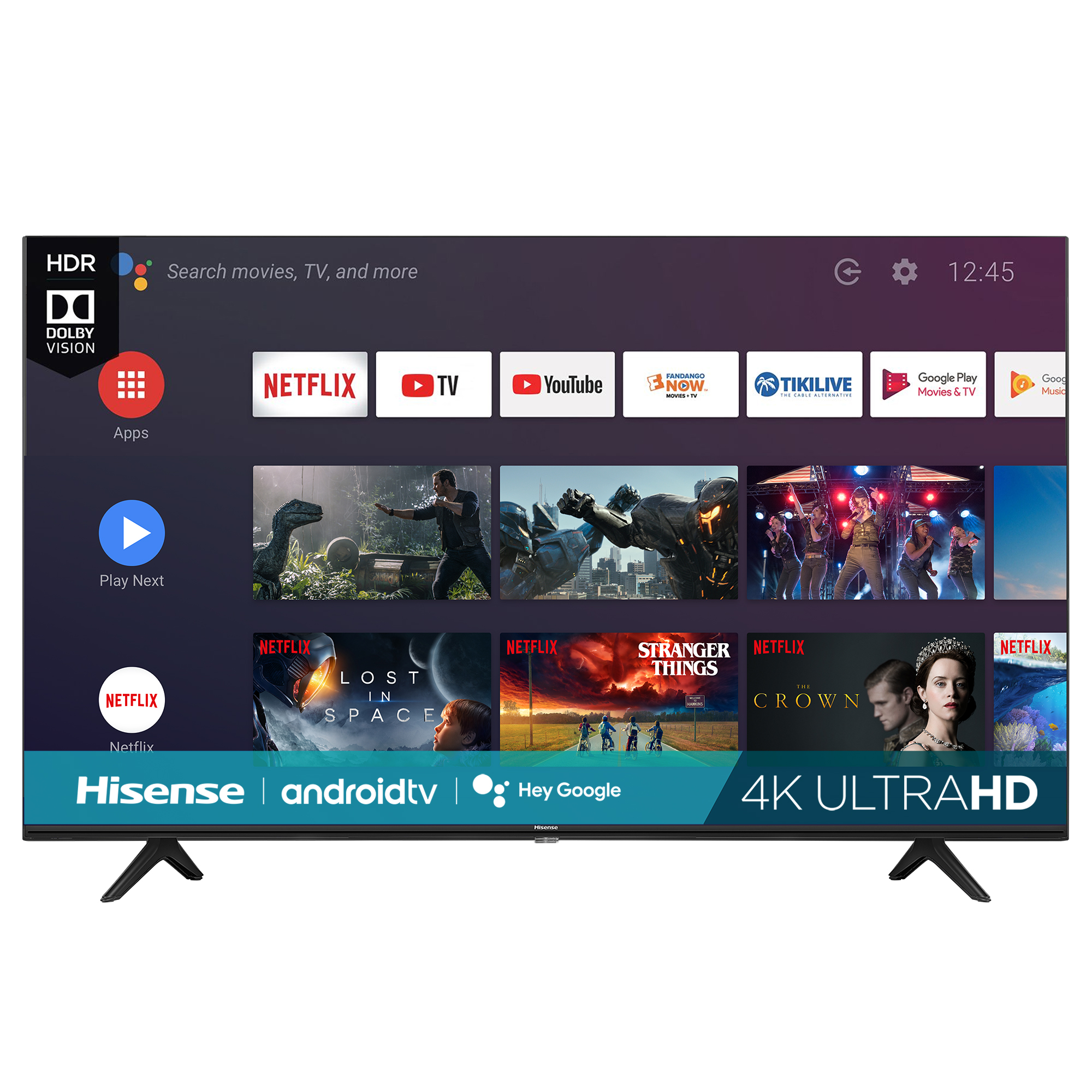 Hisense 43 inch H65-Series 4K UHD Smart Android TV (43H6570G) - image 8 of 11