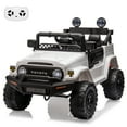 thumbnail image 1 of QinaQin Ride on Truck Car, 12V 7AH Licensed Toyota Ride on Car with Remote Control, Battery Powered Kids Car with Spring Suspension, EVA Tires, USB, Music, LED Lights,Ride On Toy for Kids, 1 of 7