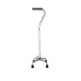 thumbnail image 2 of Carex Small Base Offset Handle Height Adjustable Quad Cane for All Occasions, 250 lb Weight Capacity, 2 of 7
