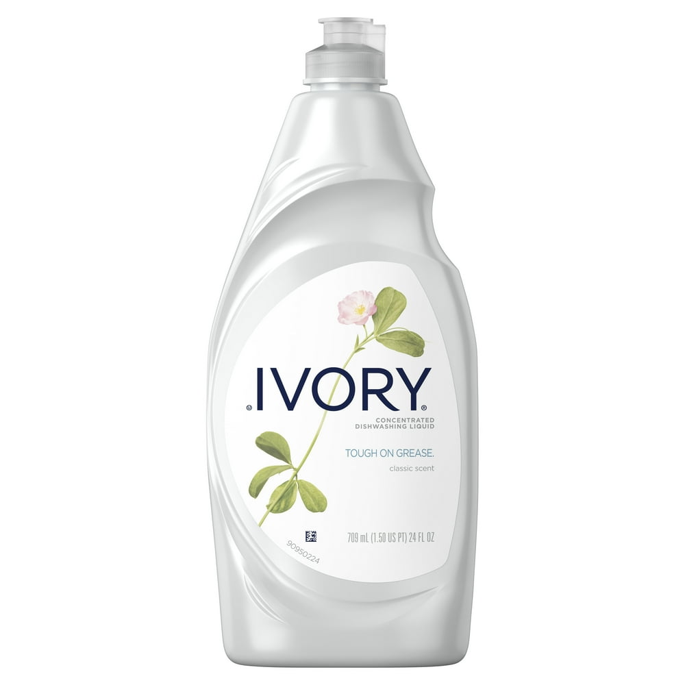Ivory Ultra Concentrated Liquid Dish Soap, Classic Scent, 24 fl oz