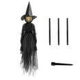 thumbnail image 1 of Light-Up Witches Halloween Decoration - Voice-Controlled Outdoor LED Prop, 1 of 3