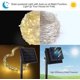thumbnail image 3 of Cadena de luces solares para exteriores, 200 led, 22 m, 8 modos, IP65, cadena de luces impermeable para el hogar y el aire libre, 3 of 4