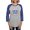 Heather/Blue, variant on CafePress - Pepsi Spirit - Womens Baseball Tee