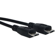 Micro USB to Dual Micro USB Cable, Premium USB Splitter Cable Convert 1 Micro USB to 2 Micro USB Y Twin Charging Data Cable - Micro USB Female to Dual Micro USB Male - pack of 5