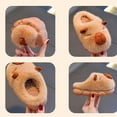 thumbnail image 6 of shqvo Capybara Slippers for Kids Toddlers Cute Plush Indoor House Shoes Winter Soft Girls Boys Cute Cartoon Warm Animal Thick Sole, 6 of 8