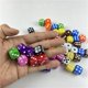 thumbnail image 4 of Dados de acrílico de 16mm para beber, dados de hexaedro de esquina redonda, color blanco, para juegos de fiesta, Club, fiesta, juegos familiares, lote de 10 unidades, 4 of 4