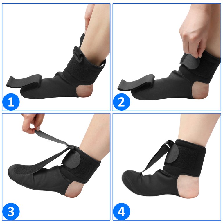 Htwon Adjustable Compression Foot Plantar Fasciitis Night Splint