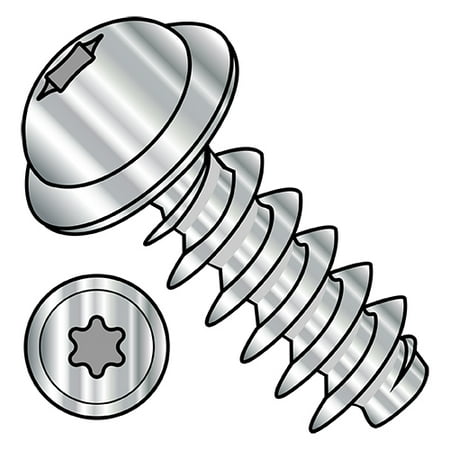 

M5-2.24X18 Metric 6 Lobe Round Washer PT Alternative Fully Threaded A2 Stainless Steel (Pack Qty 1 000) BC-M518PTTRWA2