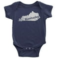 thumbnail image 5 of 12-18 Months / Royal Blue Kentucky Baby Bodysuit Home Shirt, 5 of 8