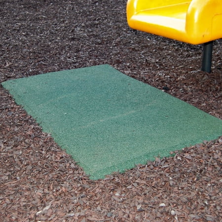 FlooringInc Playground Swing Mats Premium Durable Rubber Outdoor Mat Forest Green (32