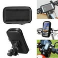 thumbnail image 3 of Bike Phone Mount Waterproof Bicycle Cell Phone Holder Handlebar Bag Bike Phone Bag Bicycle Cell Phone Mount Holder Bag Case with Touch Screen Anti-Shake with 360° Rotation, 3 of 8