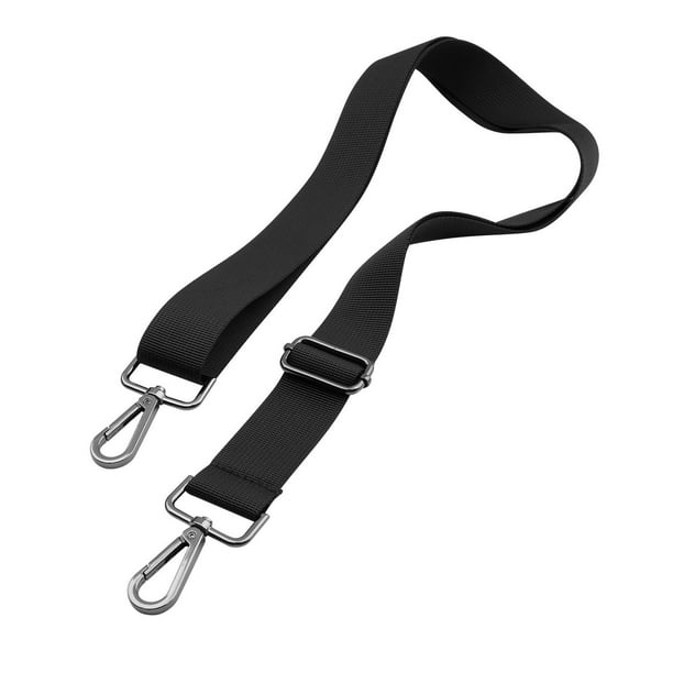Adjustable Shoulder Strap for Laptop Bag Universal Nylon Webbing Strap with  Metal Swivel Hooks Zinc Alloy Hardware