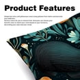 thumbnail image 2 of Platypus Velvet Throw Pillow Covers with Unique Patterns - Set of 2 Throw Pillow Inserts Included for Home Decor, 16x16, 18x18, 20x20 Inches, 2 of 6