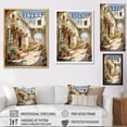 thumbnail image 4 of Designart "The Charm of an Andalusian Village I" Spain Floater Framed Canvas Print, 4 of 7