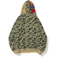 thumbnail image 1 of Chandail à Capuchon Shark Ape Bape à Imprimé Camouflage en Polyester, Chandail Décontracté Ample à Fermeture Éclair, Veste à Capuchon pour Hommes Femmes, 1 of 4