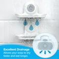 thumbnail image 6 of SlipX Solutions Patented Power Lock Suction Double Soap Saver, 6 of 8