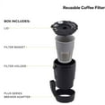 thumbnail image 2 of Tasses K Réutilisables pour Keurig, Filtres à Café Réutilisables Rechargeables Cafetière à Portion Individuelle,, 2 of 6
