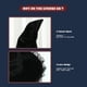 thumbnail image 4 of Halloween Witch Mask With Hat Long Hair Grimace Mask Scary Dance Props, 4 of 9