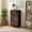 Color-4, variant on 4 Drawer Vertical Storage Dresser Art vintage with Wood Top Fabric Pull Drawers