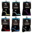 thumbnail image 2 of 6-Pair Sport Compression Socks for Men and Women Knee High - made for running, athletics, pregnancy and travel, 2 of 7