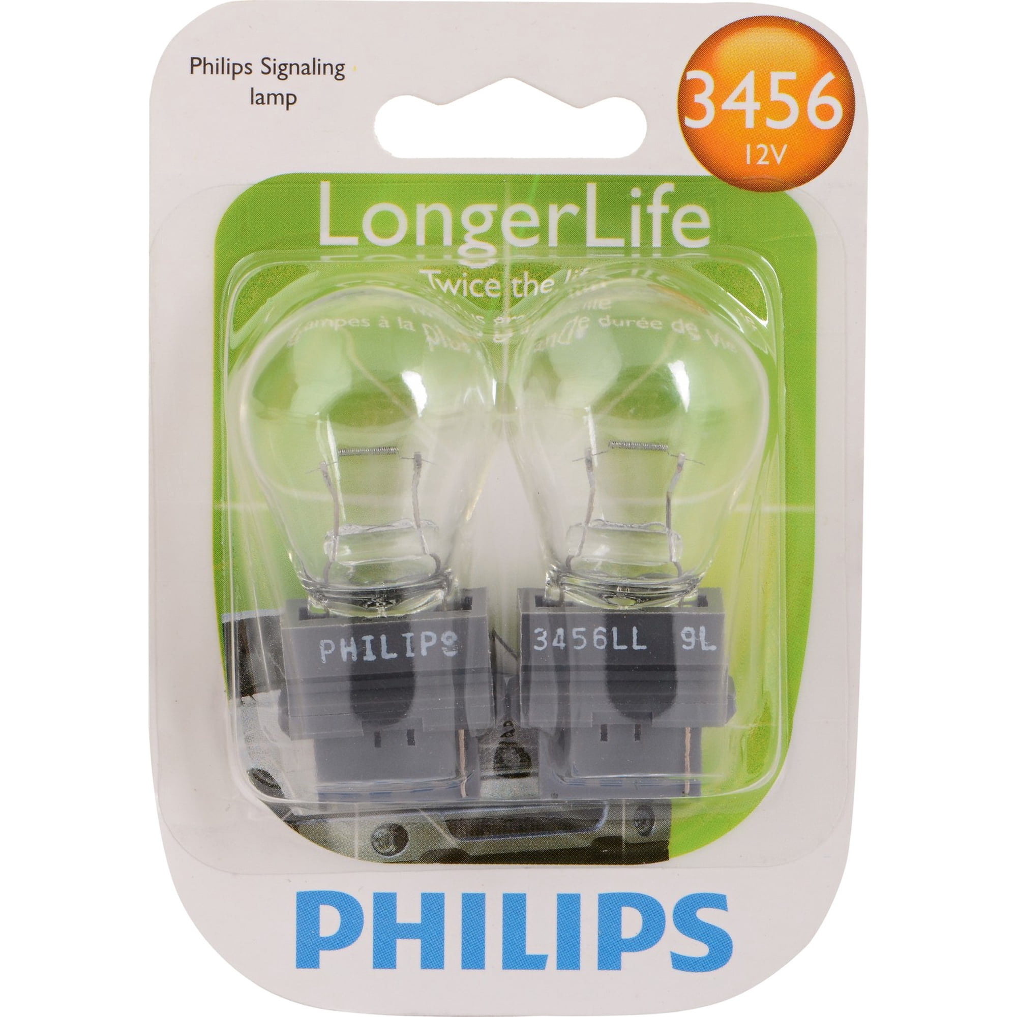 Philips LongerLife Miniature 3456LL, Pack of 2