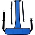 thumbnail image 4 of Cinturón de seguridad NQ para sillas de ruedas ajustable azul, 4 of 5