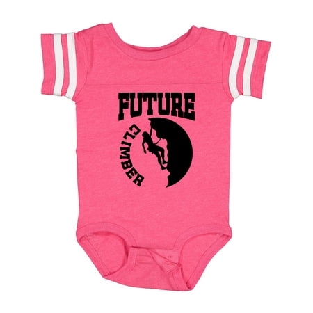 

Inktastic Climbing Future Climber Gift Baby Boy or Baby Girl Bodysuit