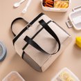 thumbnail image 6 of Dmlowu Lunch Bag 8x9" Insulated Lunch Box for Women Lightweight Cooler Lunch Box for Men Durability Lunch Tote Bag for Home Office School Supplies, 6 of 9
