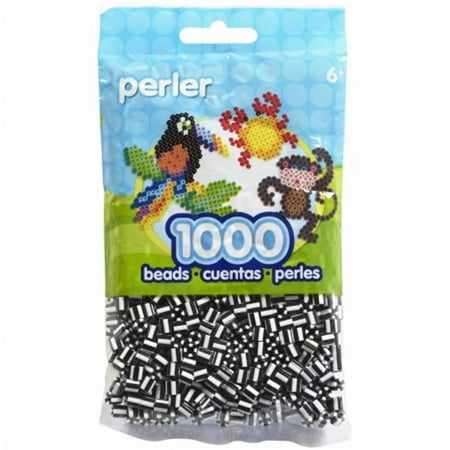 Perler Striped Beads 1,000/Pkg-Zebra