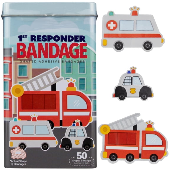 BioSwiss First Responder Bandages, 50 Count
