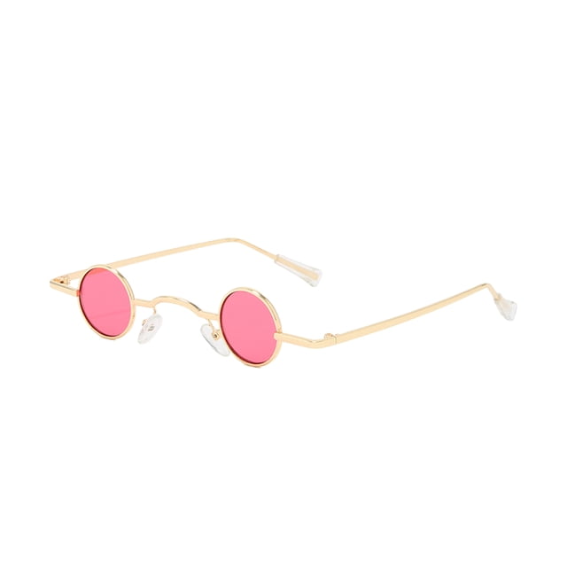 relayinert Trendy Small Round Lightweight Metal Frame For Fashion Forward style 3 1Set