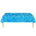 thumbnail image 3 of Yooshoverk Wave Beach Party Tablecloth Disposable Ocean Theme 54x108 Inch Plastic Decor Vacation Style, 3 of 9