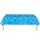 thumbnail image 4 of Mantel para fiestas, color azul océano, ideal para playa o piscina. Mantel de poliéster de alta calidad, impermeable y lavable. Perfecto para barbacoas al aire libre, vacaciones en la playa,, 4 of 9