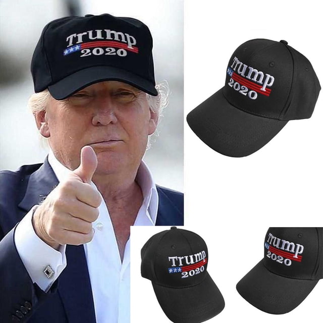 Gorra de béisbol de Trump, gorra deportiva para senderismo, gorra para golf para la elección del 2020 Negro Salvador Dali Gorra de béisbol ajustable