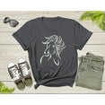 thumbnail image 4 of Cool Horse Pony Lover Gift Shirt For Men Women Kids Girls Boys Aesthetic Horse Lover Gift Ideas Tshirt Graphic Horse Head Silhouette T-shirt, 4 of 8