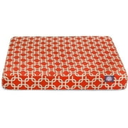 Links Small Orthopedic Memory Foam Rectangle Dog Bed