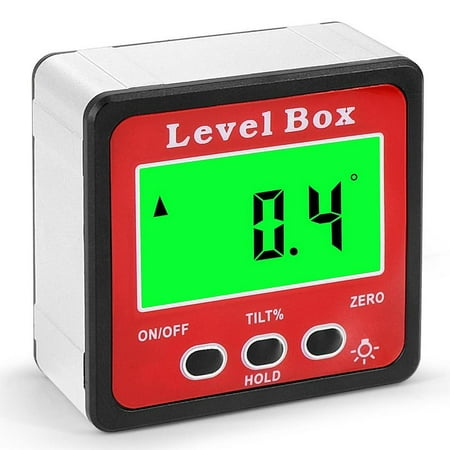 

Digital Angle Finder Level Box Angle Gauge Measuring Tools For Woodworking Measures 0 90 And 0 180 Degree Ranges