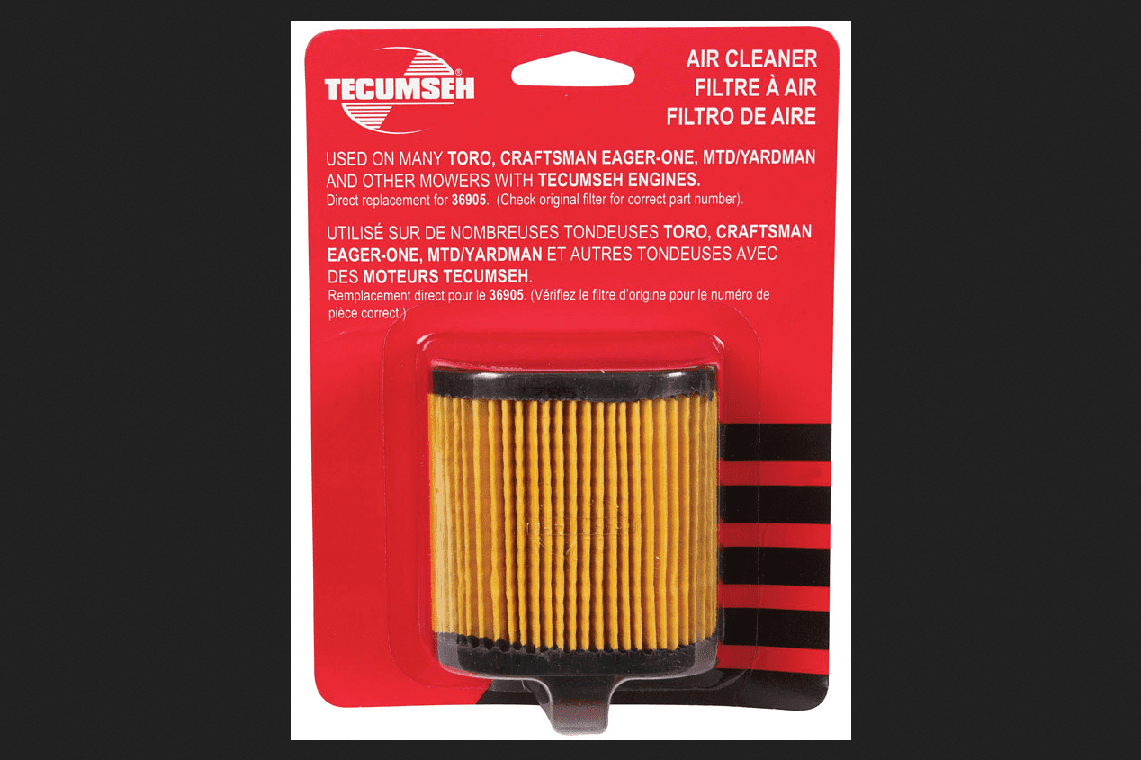 Tecumseh Small Engine Air Filter For Tecumseh 3.5 to 7.25 HP engines