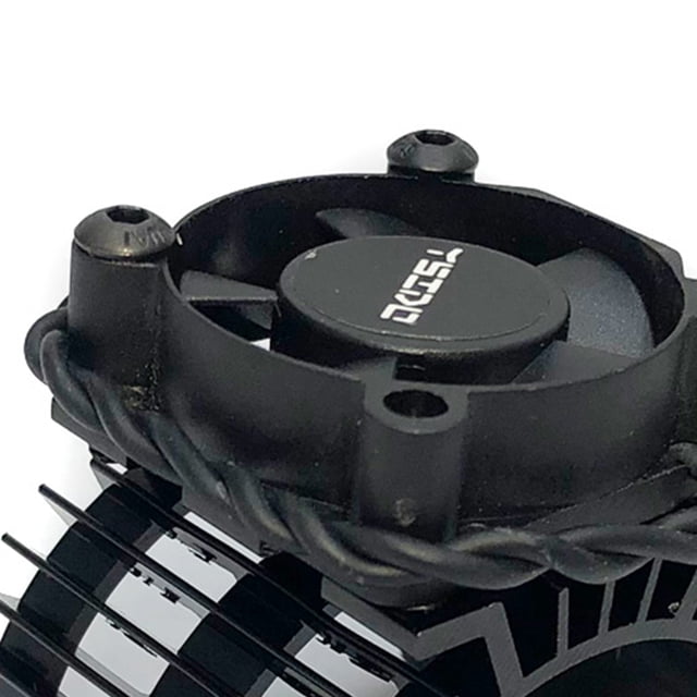 Ventilador de motor RC de 25000 rpm, aleación de aluminio para 540 550 3650 F540 3660 3670 (negro) Likrtyny Para estrenar